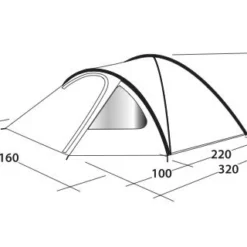 Outwell Cloud 2 Tent 23 Outwell Cloud 2 Tent -UK Outdoor Equipment Sales 2024 111043v20 061