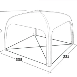 Outwell Air Shelter 14 Outwell Air Shelter -UK Outdoor Equipment Sales 2024 111222 air shelter drawing perspective2