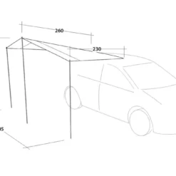 Outwell Fieldcrest Canopy 18 Outwell Fieldcrest Canopy -UK Outdoor Equipment Sales 2024 111239 fieldcrest canopy drawing perspective2