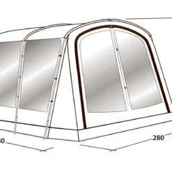 Outwell Universal Awning Size 1 -UK Outdoor Equipment Sales 2024 111290 universal awning size 1 drawing perspective2