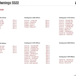 Outwell Universal Tent Awning Size 6 -UK Outdoor Equipment Sales 2024 11129513