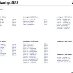 Outwell Universal Tent Awning Size 6 -UK Outdoor Equipment Sales 2024 111295 2