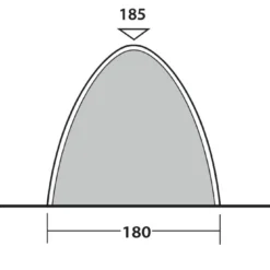 Outwell Free Standing Inner Tent L -UK Outdoor Equipment Sales 2024 111340 free standing inner l drawing other4