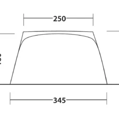 Outwell Lounge Vehicle Connector L -UK Outdoor Equipment Sales 2024 111356 lounge vehicle connector l drawing other5