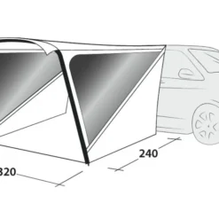 Outwell Touring Shelter Air 13 Outwell Touring Shelter Air -UK Outdoor Equipment Sales 2024 111358 touring shelter air drawing perspective2
