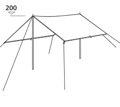 Easy Camp Tarp 4m X 4m 8 Easy Camp Tarp 4m X 4m -UK Outdoor Equipment Sales 2024 120329 2
