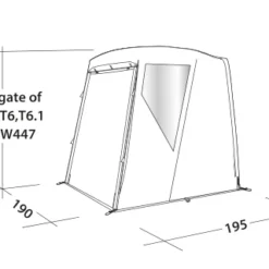 Easy Camp Crowford Tailgate Awning -UK Outdoor Equipment Sales 2024 120380 4