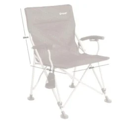Outwell Campo XL Chair -UK Outdoor Equipment Sales 2024 470323v23 102 720