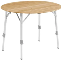 Outwell Custer Round Bamboo Table
