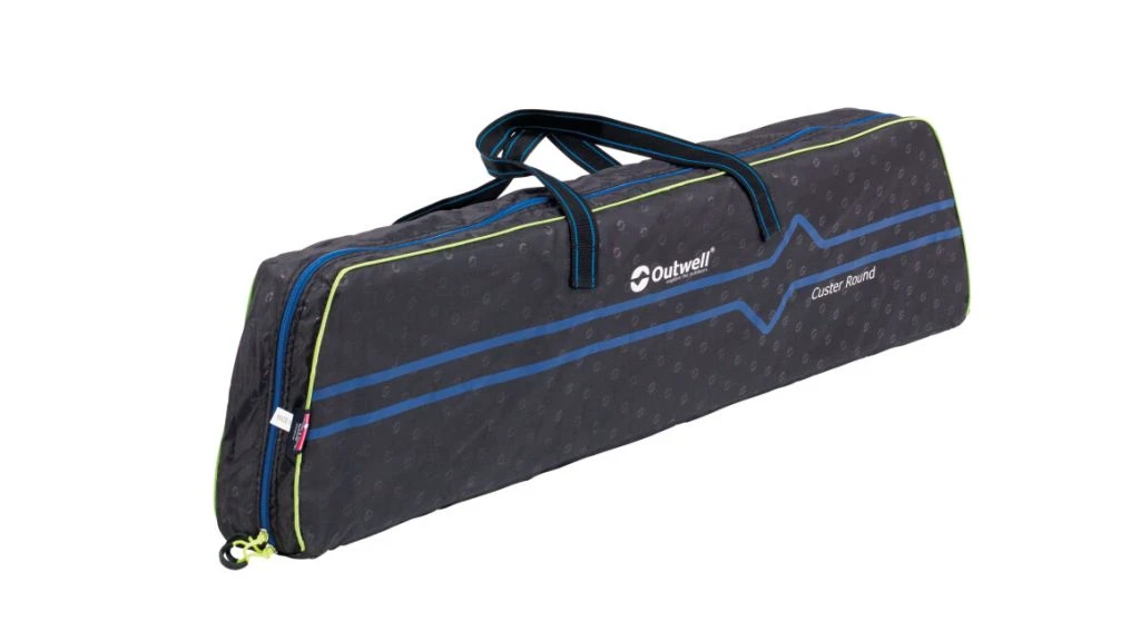 Outwell Custer Round Bamboo Table 7 Outwell Custer Round Bamboo Table - Image 7