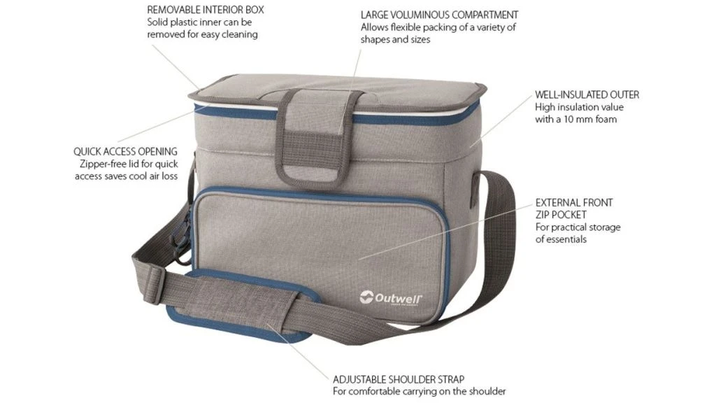 Outwell Albatross L Cool Bag Blue 2 Outwell Albatross L Cool Bag Blue - Image 2