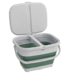 Outwell Collaps RecycleIt Basket Shadow Green -UK Outdoor Equipment Sales 2024 651096 collaps recycleit basket shadow green feature photo3
