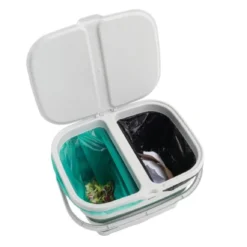 Outwell Collaps RecycleIt Basket Shadow Green -UK Outdoor Equipment Sales 2024 651096 collaps recycleit basket shadow green feature photo4