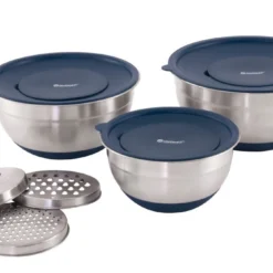 Outwell Chef Bowl Set With Lids & Graters