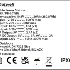 Outwell Akira 300 Power Station 11 Outwell Akira 300 Power Station -UK Outdoor Equipment Sales 2024 651185.5