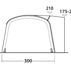 Outwell Blossburg 380 Drive Away Air Awning -UK Outdoor Equipment Sales 2024 96b74922 1834 46a8 932e 97fe2e671226