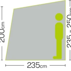 Quest Falcon Air 220 Porch Awning -UK Outdoor Equipment Sales 2024 a3500a 6 photo
