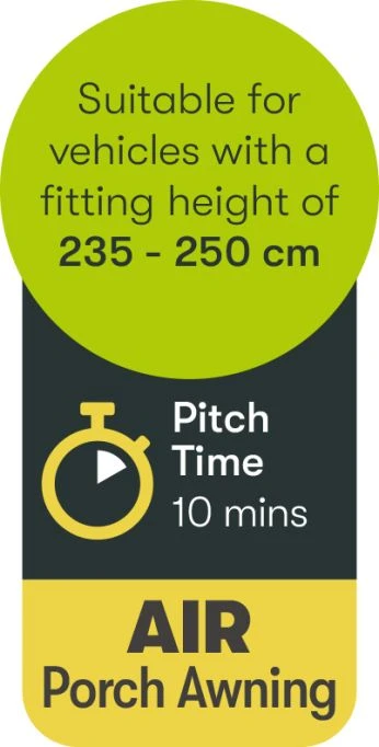 Quest Falcon Air 260 Porch Awning 4 Quest Falcon Air 260 Porch Awning - Image 4