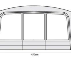 Outdoor Revolution Airedale 7.0SE / 9.0SE Front Porch Extension -UK Outdoor Equipment Sales 2024 airedale 7se 9se front porch extension floorplan 2
