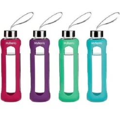 Summit MyBento 500ml Glass Eco Bottle Silicone Cover