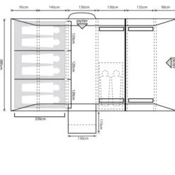 Outdoor Revolution Atacama PC 6.0 Tent 10 Outdoor Revolution Atacama PC 6.0 Tent -UK Outdoor Equipment Sales 2024 atacama pc 6.0 steel pole floorplan