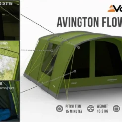 Vango Avington Flow 500 Tent -UK Outdoor Equipment Sales 2024 avington flow 5003