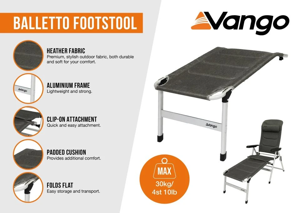 Vango Balletto Footstool 3 Vango Balletto Footstool - Image 3