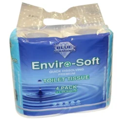 Blue Diamond Enviro-Soft Premium Toilet Tissue 4 Pack -UK Outdoor Equipment Sales 2024 bd205 1