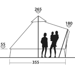 Easy Camp Moonlight Bell -UK Outdoor Equipment Sales 2024 bell tent3