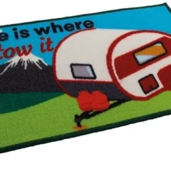 Quest Washable 'Home Is Where You Tow It' Mat