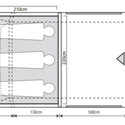 Outdoor Revolution Camp Star 350 Air Tent Bundle (2022) -UK Outdoor Equipment Sales 2024 campstar 350 2 1