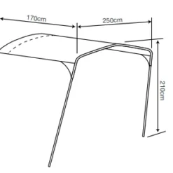 Outdoor Revolution Camp Star Sun Canopy 500XL / 600 / 1200 -UK Outdoor Equipment Sales 2024 campstar 600 canopy