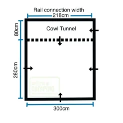 Outdoor Revolution Cayman Classic Low/Mid Drive Away Awning -UK Outdoor Equipment Sales 2024 cayamn copy1