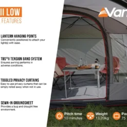 Vango Cove II Low Drive Away Awning -UK Outdoor Equipment Sales 2024 cove ii low2 1