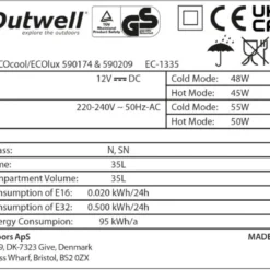 Outwell ECOcool 35 Ltr Slate Grey Coolbox 12V & 230V -UK Outdoor Equipment Sales 2024 e4527509 465e 42b6 a162 3751b54b9448 1280x960