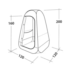 Easy Camp Little Loo Toilet Tent -UK Outdoor Equipment Sales 2024 easy camp little loo 2