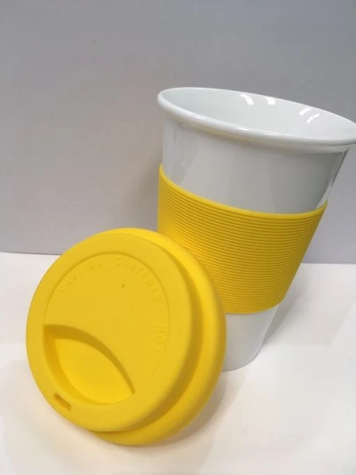 Travel Mug Eco-Ceramic And Silicone 6 Travel Mug Eco-Ceramic And Silicone - Image 6