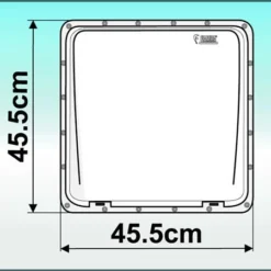Fiamma 400 X 400 Roof Vent White -UK Outdoor Equipment Sales 2024 fiamma vent plan2
