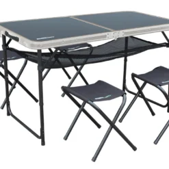 Outdoor Revolution Capri Aluminium Picnic Table And Stool Set