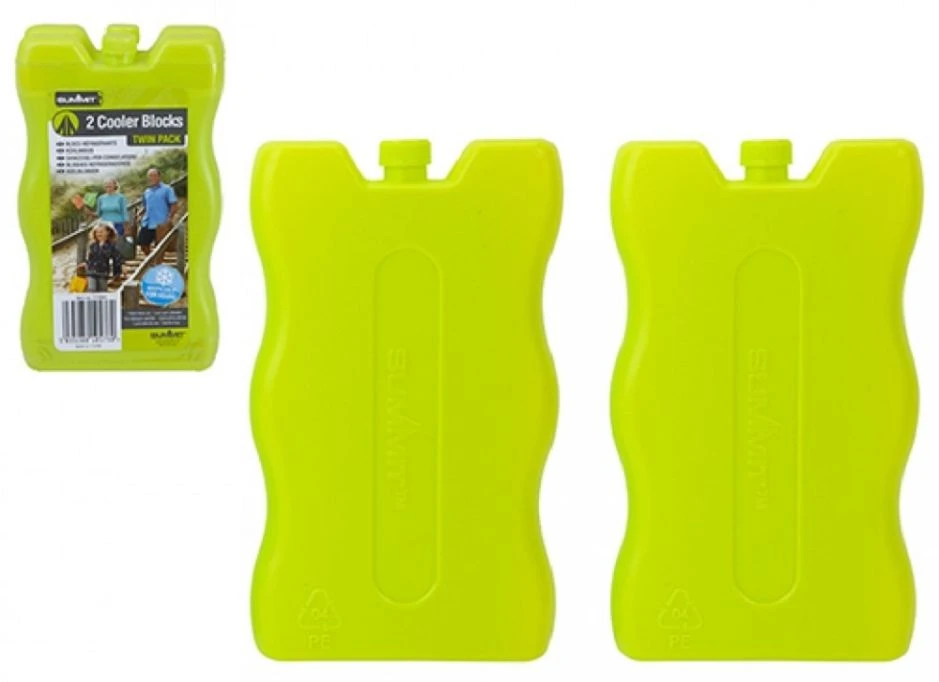 Pack Of 2 Summit 200gsm Cooler Blocks 1 Pack Of 2 Summit 200gsm Cooler Blocks