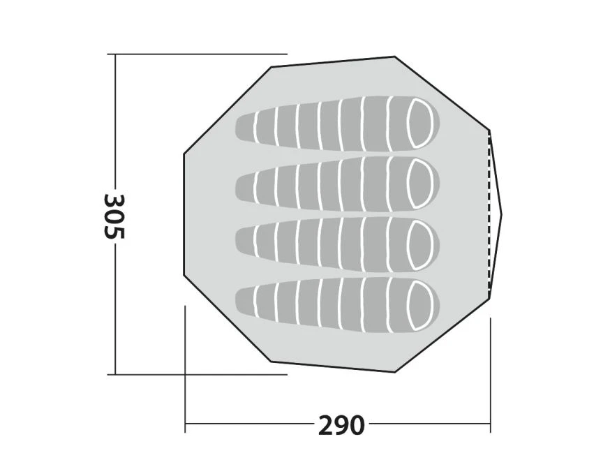 Robens Klondike S Tent 2 Robens Klondike S Tent - Image 2