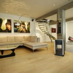 Manhattan 3.4kw Portable Gas Heater -UK Outdoor Equipment Sales 2024 manhattan living area image