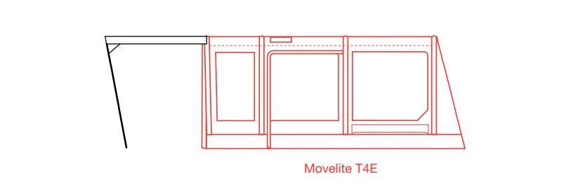 Outdoor Revolution Movelite T4E PC Front Canopy 7 Outdoor Revolution Movelite T4E PC Front Canopy - Image 7