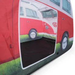 Volkswagen VW Campervan Kids Red Pop Up Tent -UK Outdoor Equipment Sales 2024 ol0180 11 3