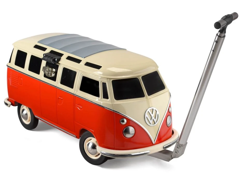 Volkswagen Red Camper Van Cool Box 1 Volkswagen Red Camper Van Cool Box