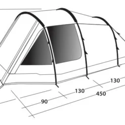 Outwell Dash 4 Tent -UK Outdoor Equipment Sales 2024 outwell dash4 tent dimensions