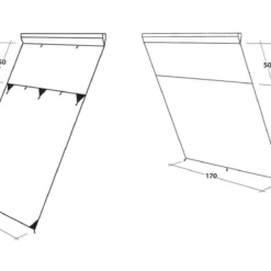Outwell Fallcrest Side Panel Set -UK Outdoor Equipment Sales 2024 outwell fallcrest awning side panel set 6