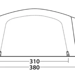 Outwell Montana 6PE Tent -UK Outdoor Equipment Sales 2024 outwell montana 6pe tent height