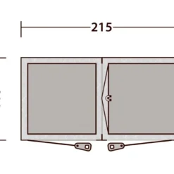 Outwell Seahaven Comfort Station Double Utility Tent -UK Outdoor Equipment Sales 2024 outwell seahaven comfort station double utility tent 3