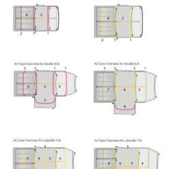 Outwell Air Repair Tube Orange 105cm - 200cm -UK Outdoor Equipment Sales 2024 outwell tube kit orange